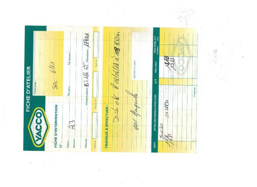 AUDI A3 II (8P) PHASE 2 - 2.0 TDI (140 CH) 140cv BVM SPORTBACK AMBIENTE